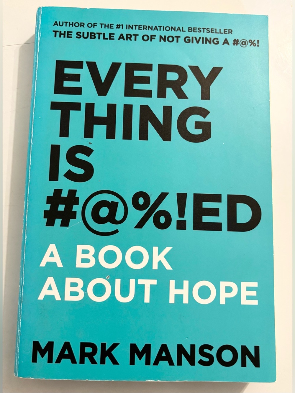 3 for $20 Everything Is F*cked A Book About Hope Mark Manson Self Help